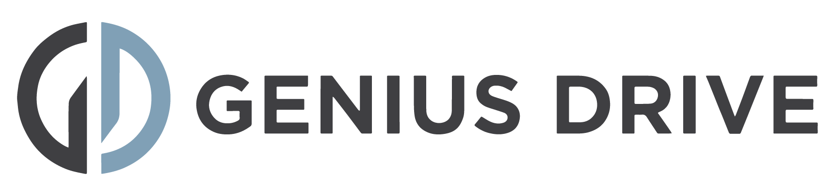 Genius Drive Logo - Charcoal - Blue Gray@2x Genius Drive Logo - Charcoal - Blue Gray@2x